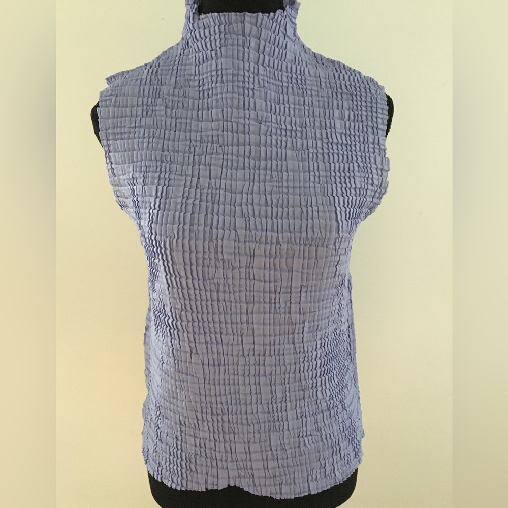 5/$20 2/$15 Vintage Crinkle Lilac Blouse